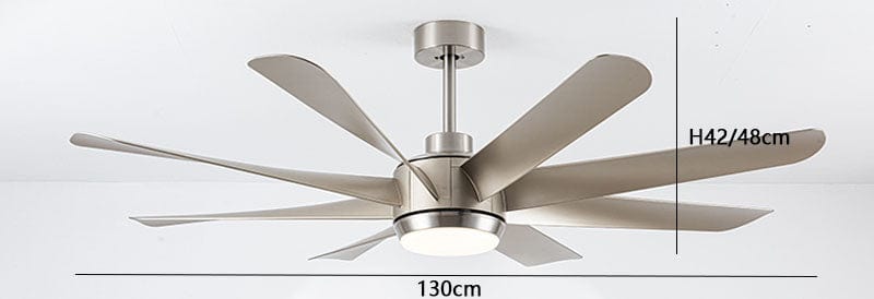 Keyonte | Lighted Ceiling Fan - Detail View #2 | HomeCartel