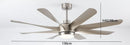 Keyonte | Lighted Ceiling Fan