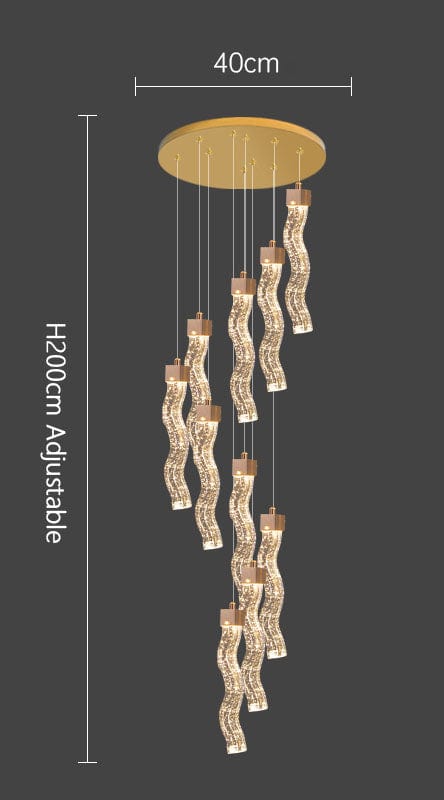Amigo | Crystal Cluster Chandelier