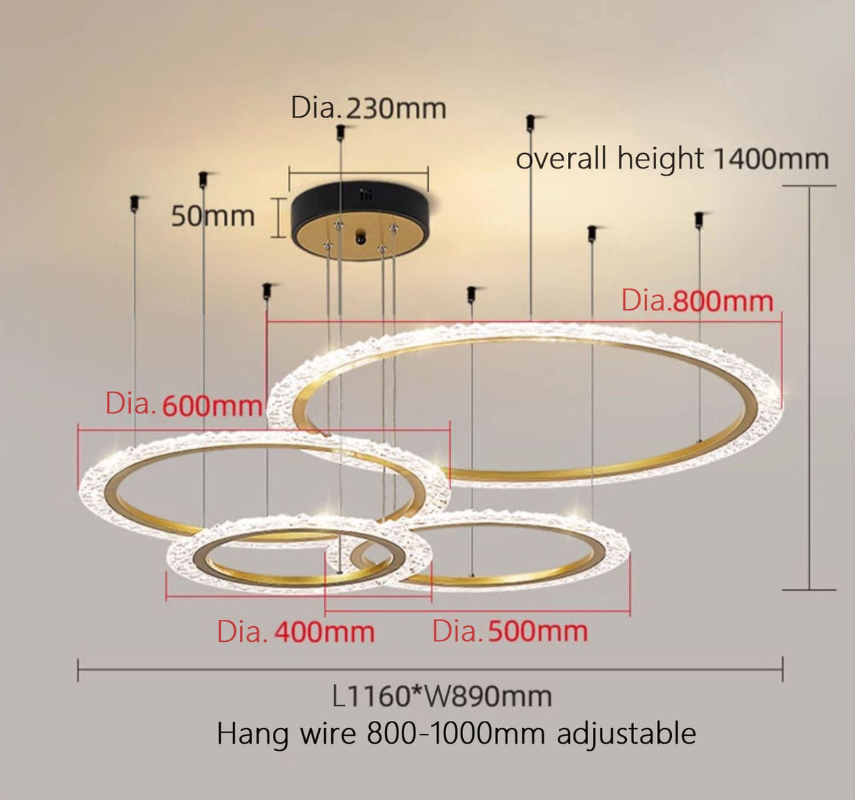Serengeti | Chandelier - Detail View #2 | HomeCartel