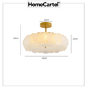 Raja Une  | Semi Flush Mounted Light