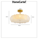 Raja Une  | Semi Flush Mounted Light