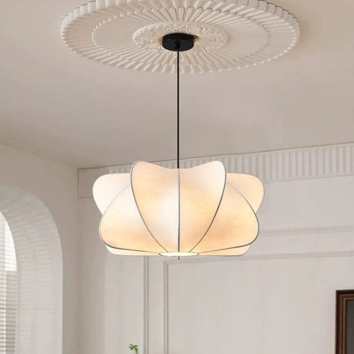 Thian | Silk Pendant Light - Detail View #2 | HomeCartel