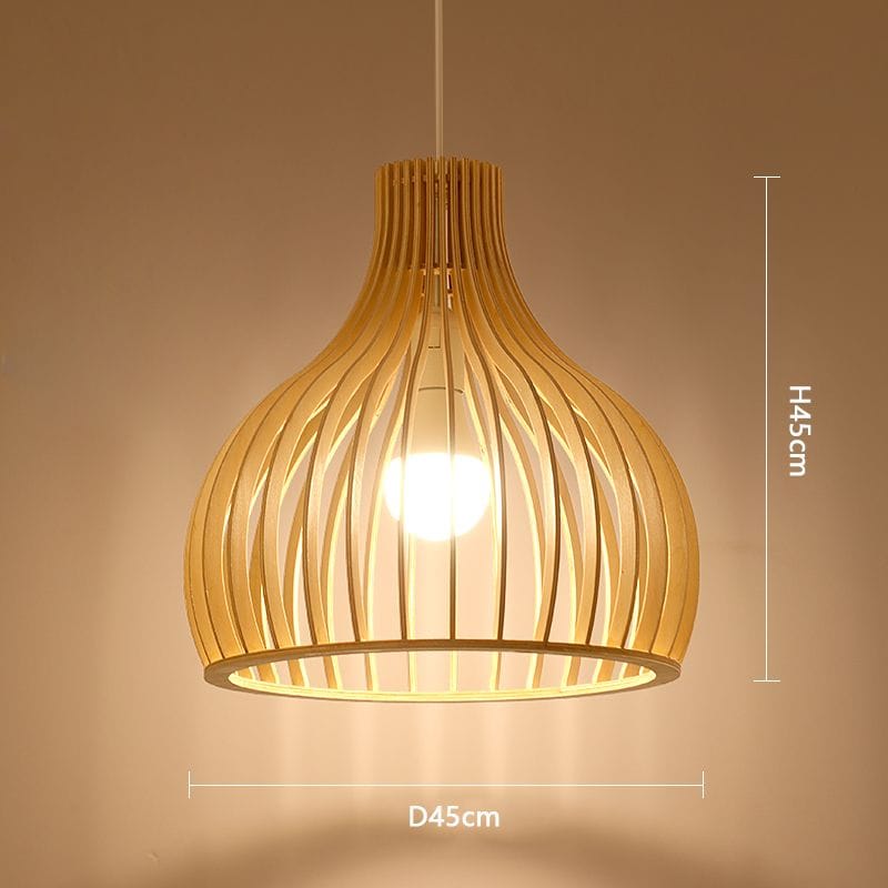 Loven | Wood Pendant Light - Detail View #4 | HomeCartel