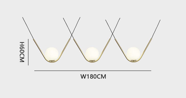Lua Trois | Modern Pendant Light - Home Cartel ®