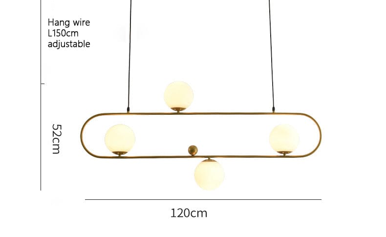 Damaris 4 | Modern Chandelier - Home Cartel ®