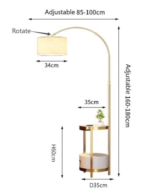 Garrett | Floor Lamp - Detail View #3 | HomeCartel