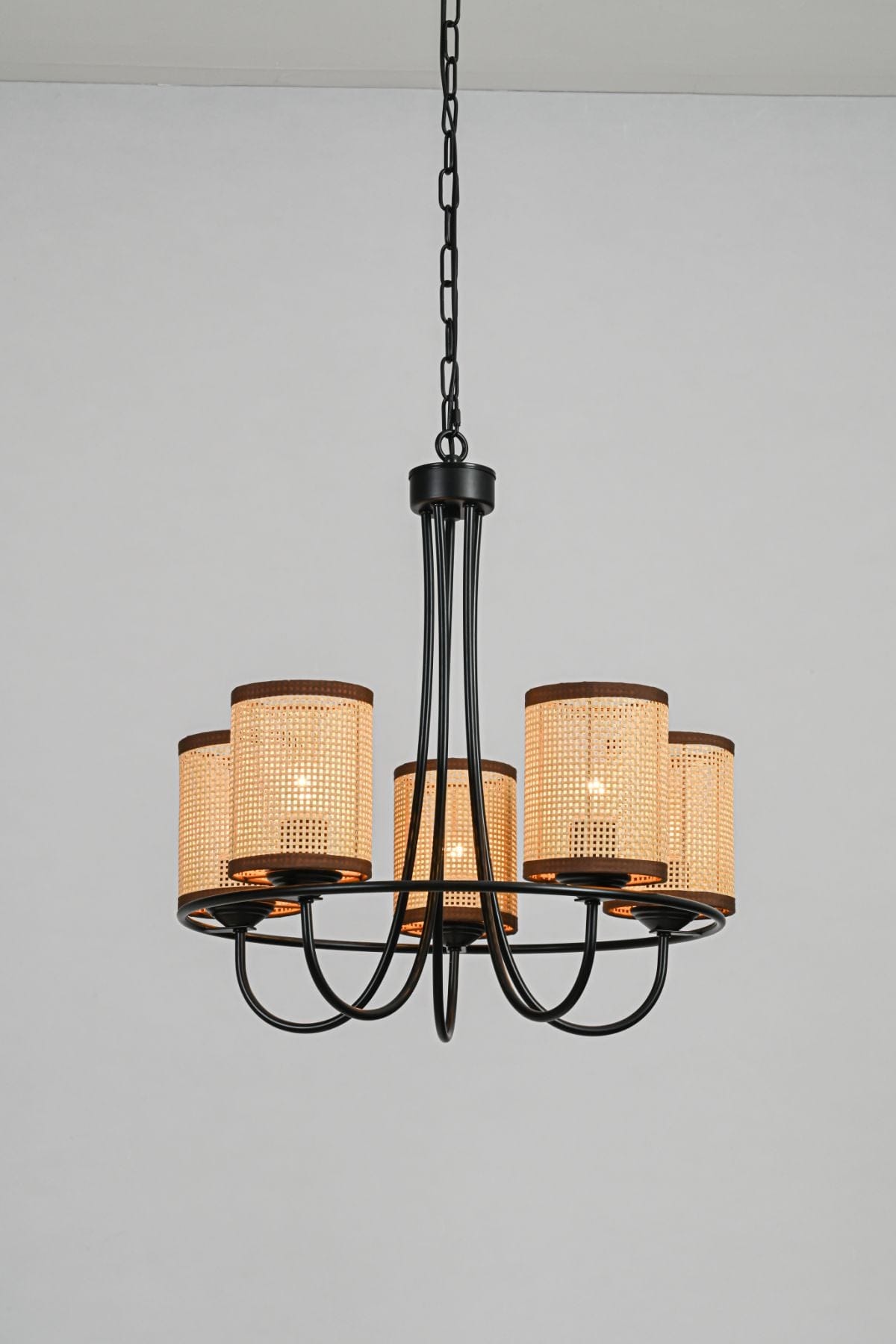 Samara Trois | Rattan Chandelier - Home Cartel ®