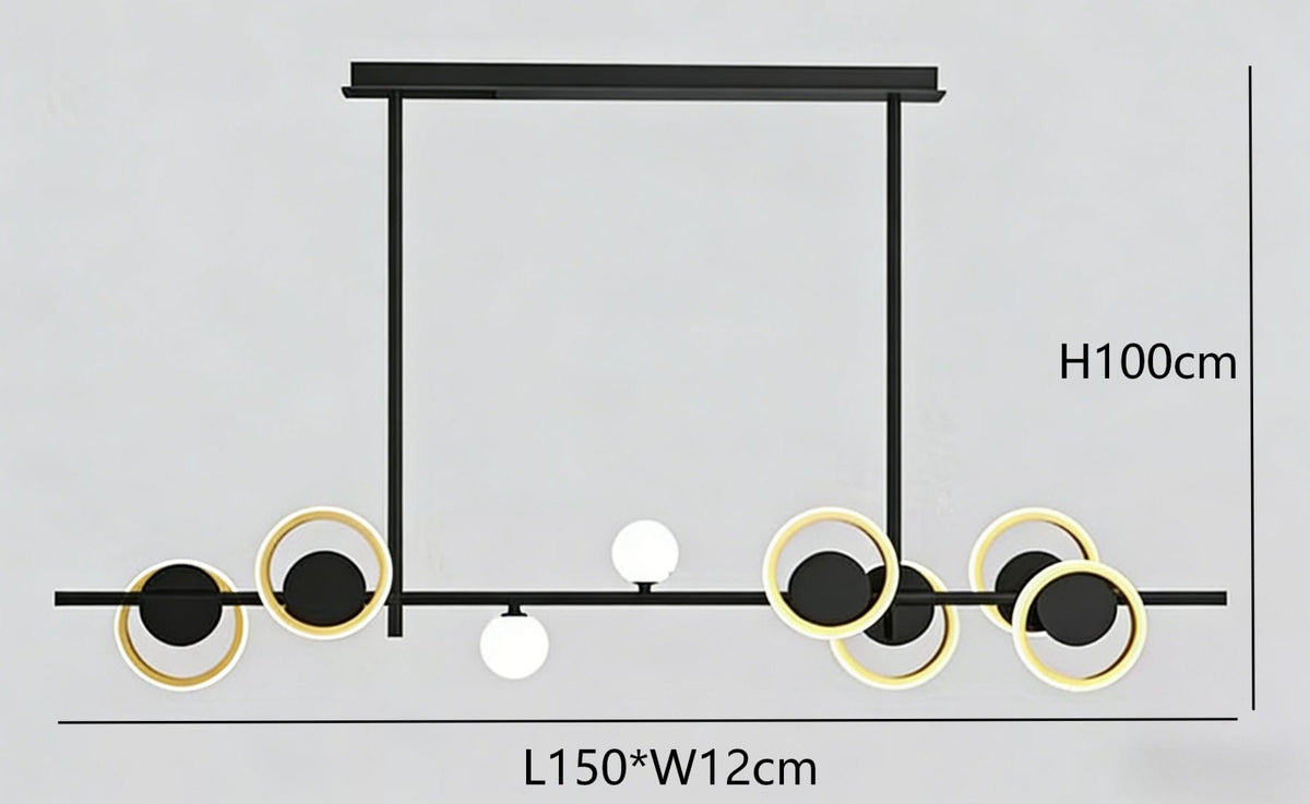 Aberdeen Du | Modern LED Chandelier - Home Cartel ®