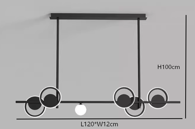 Aberdeen Uni | Modern LED Chandelier - Home Cartel ®