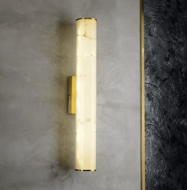 Velxen | Alabaster Wall Light - Detail View #3 | HomeCartel