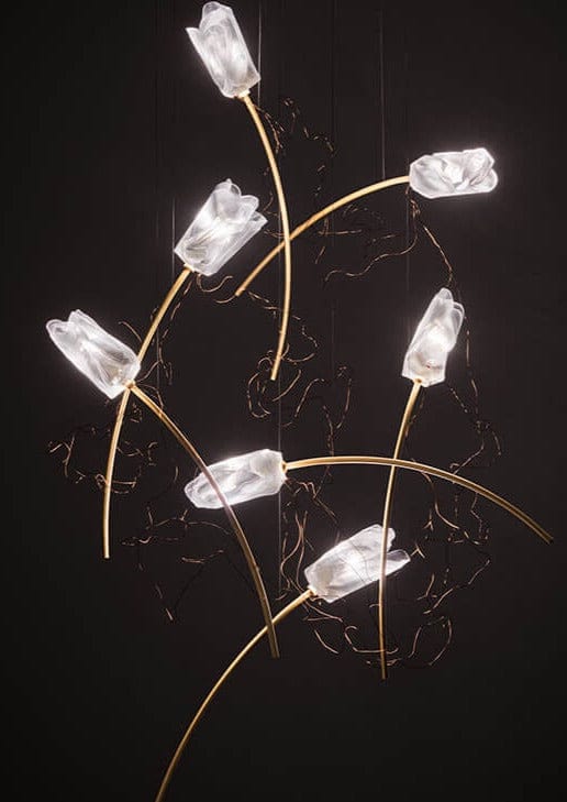 Shamry | Modern Cluster Chandelier - Detail View #2 | HomeCartel