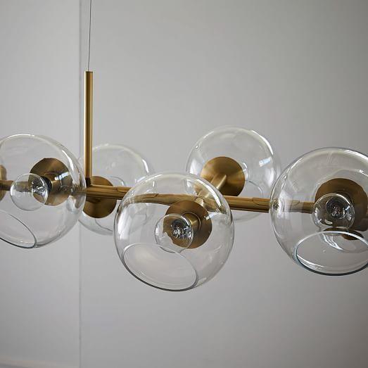 Eira 8 Staggered Glass | Chandelier - Home Cartel ®