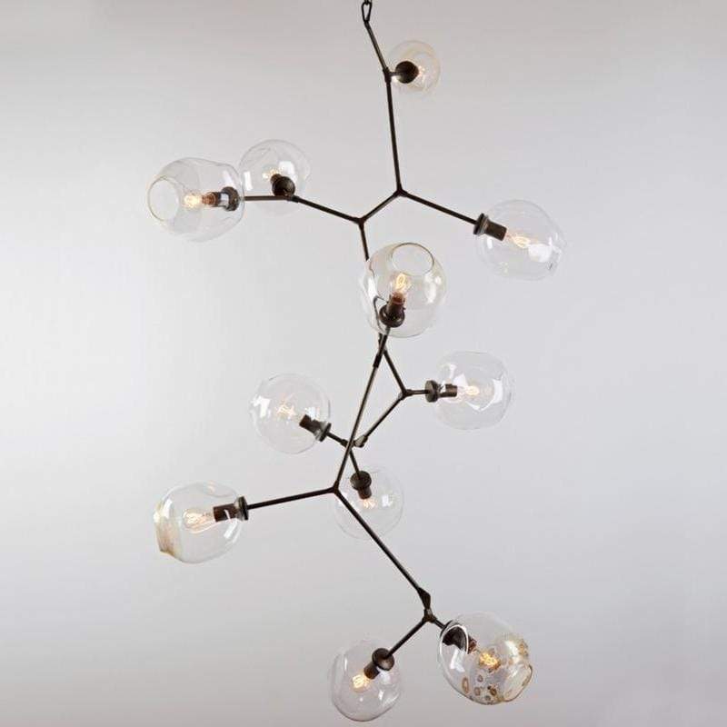 Vanja 11 | Clear Glass Luxe Chandelier - Home Cartel ®