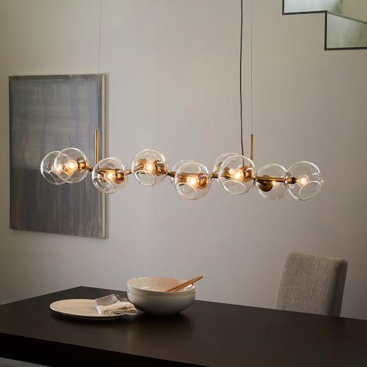Eira 12 Staggered Glass | Chandelier - Home Cartel ®