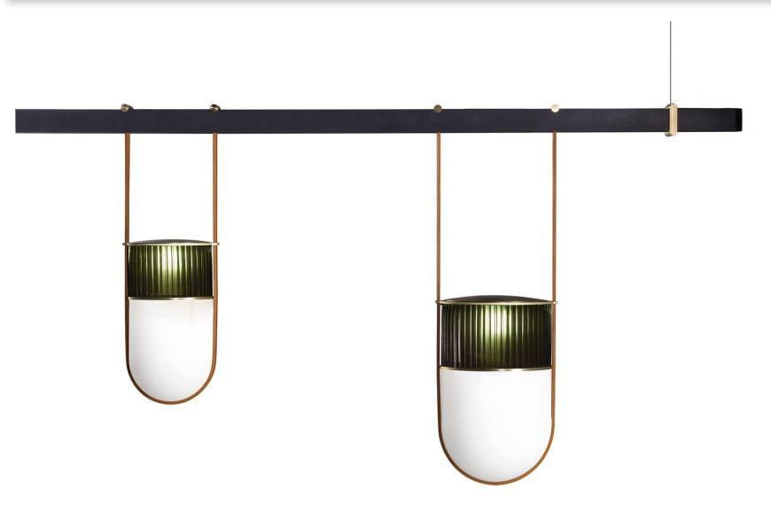 Faro Deux | Modern Glass Chandelier - Home Cartel ®