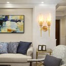 Lyon 2 |  Luxxe Glass Wall Sconce - Home Cartel ®