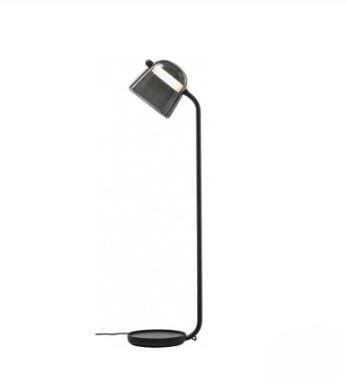 Drew Deux | Modern Glass Floor Lamp - Home Cartel ®