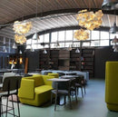 Harleigh | Natural Wood Modern Chandelier