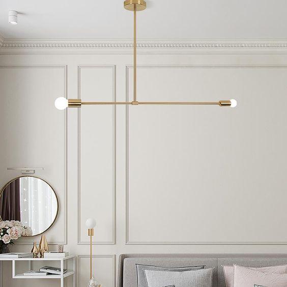 Garth | Gold Modern Chandelier - Home Cartel ®
