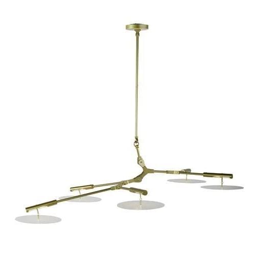 Ingrid 5 | Modern Branching Disc Chandelier - Home Cartel ®