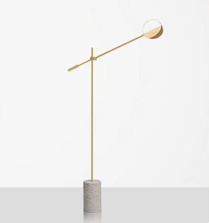 Aspyn | Modern Floor Lamp with Marble Base - Home Cartel ®