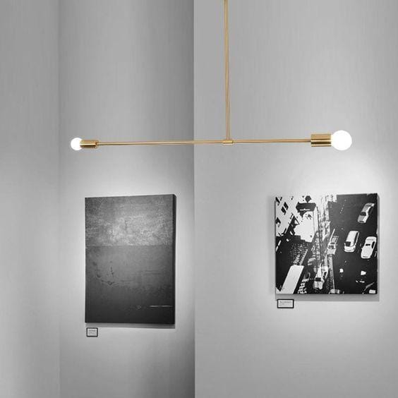 Garth | Gold Modern Chandelier - Home Cartel ®