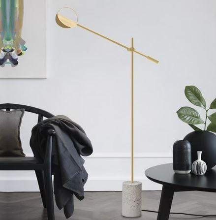 Aspyn | Modern Floor Lamp with Marble Base