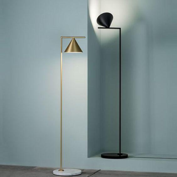Clarice | Gold x Marble Floor Lamp - Home Cartel ®