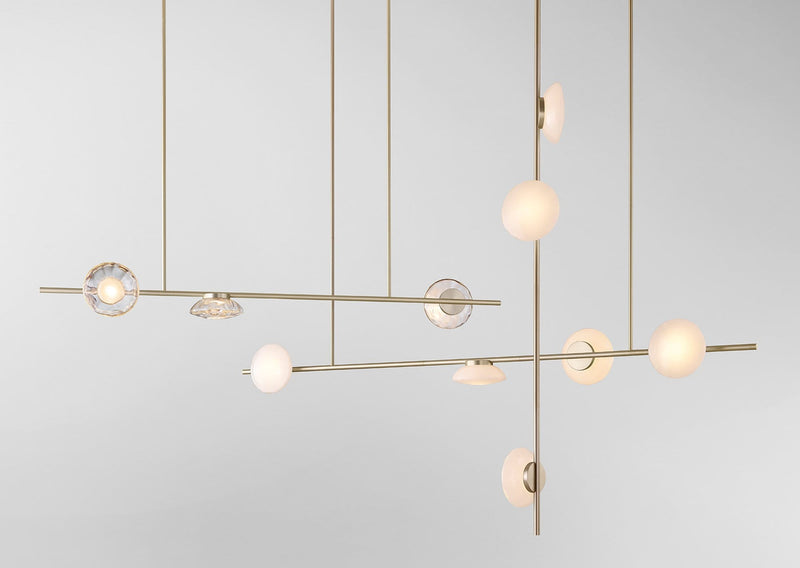 Haldane Du | Glass Modern LED Chandelier