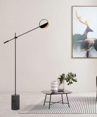 Aspyn | Modern Floor Lamp with Marble Base - Home Cartel ®