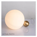 Luna | Frosted Sphere Table Lamp - Home Cartel ®