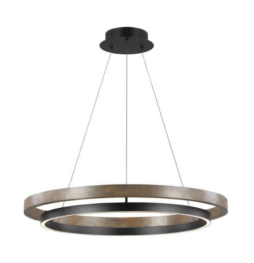 Esbjorn | Wooden Walnut LED Chandelier - Home Cartel ®