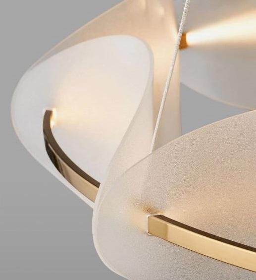 Karlen | Modern LED Glass Chandelier - Home Cartel ®