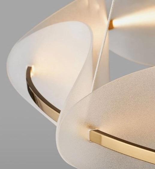 Karlen | Modern LED Glass Chandelier