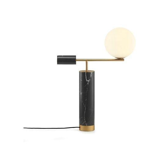 Vada | Modern Table Lamp with Marble Base