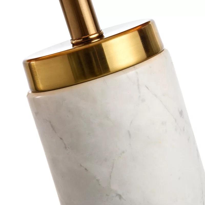Amoura | Marble Table Lamp with Shade - Home Cartel ®
