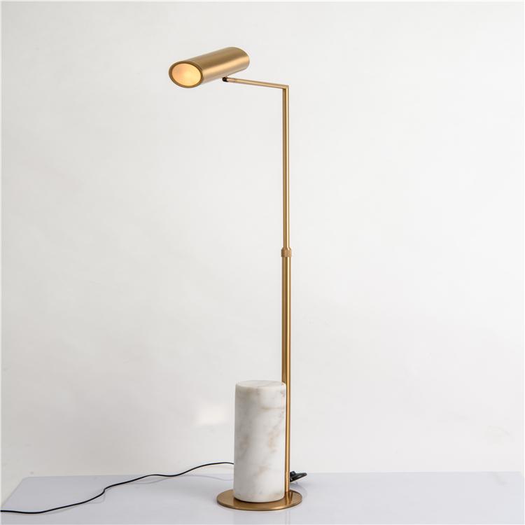 Tori | Modern Floor Lamp with  Marble Base - Home Cartel ®