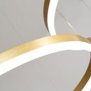 Halo Trio | Modern LED Chandelier