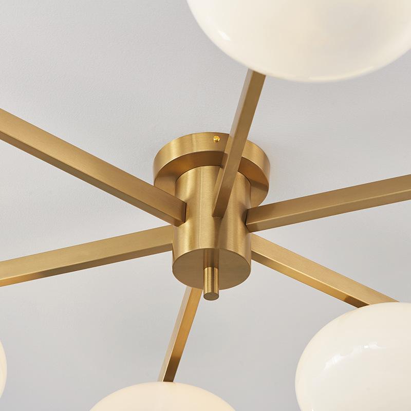 Kaiya 6 | Modern Gold Ceiling Mounted Light - Home Cartel ®