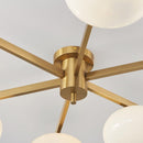 Kaiya 6 | Modern Gold Ceiling Mounted Light