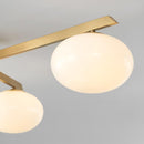Kaiya 6 | Modern Gold Ceiling Mounted Light