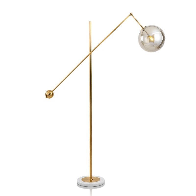 Beck | Modern Floor Lamp with Marble Base - Home Cartel ®
