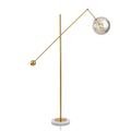 Beck | Modern Floor Lamp with with Marble Base