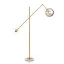 Beck | Modern Floor Lamp with Marble Base
