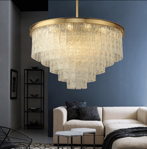 Estelle | Modern Luxe Glass Chandelier - Home Cartel ®