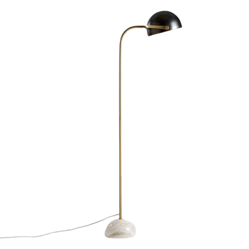 Halvor | Modern Floor Lamp with with Marble Base