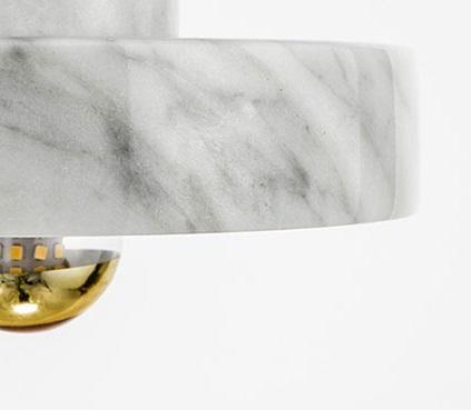 Carrara | Marble Pendant Light