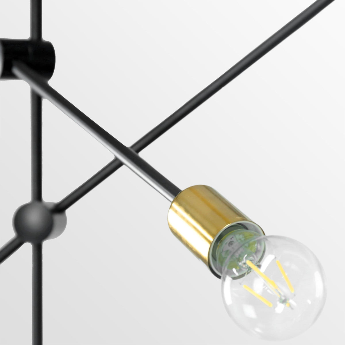 Helga 7 | Black & Gold Modern Mobile Chandelier - Home Cartel ®