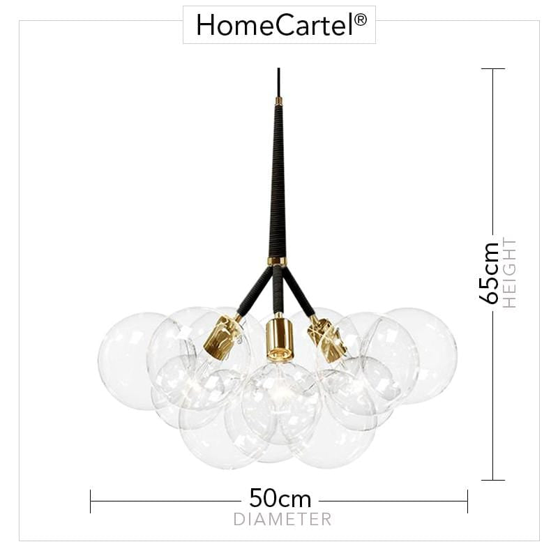 Anaheim 3 | Modern Bubble Chandelier - Home Cartel ®